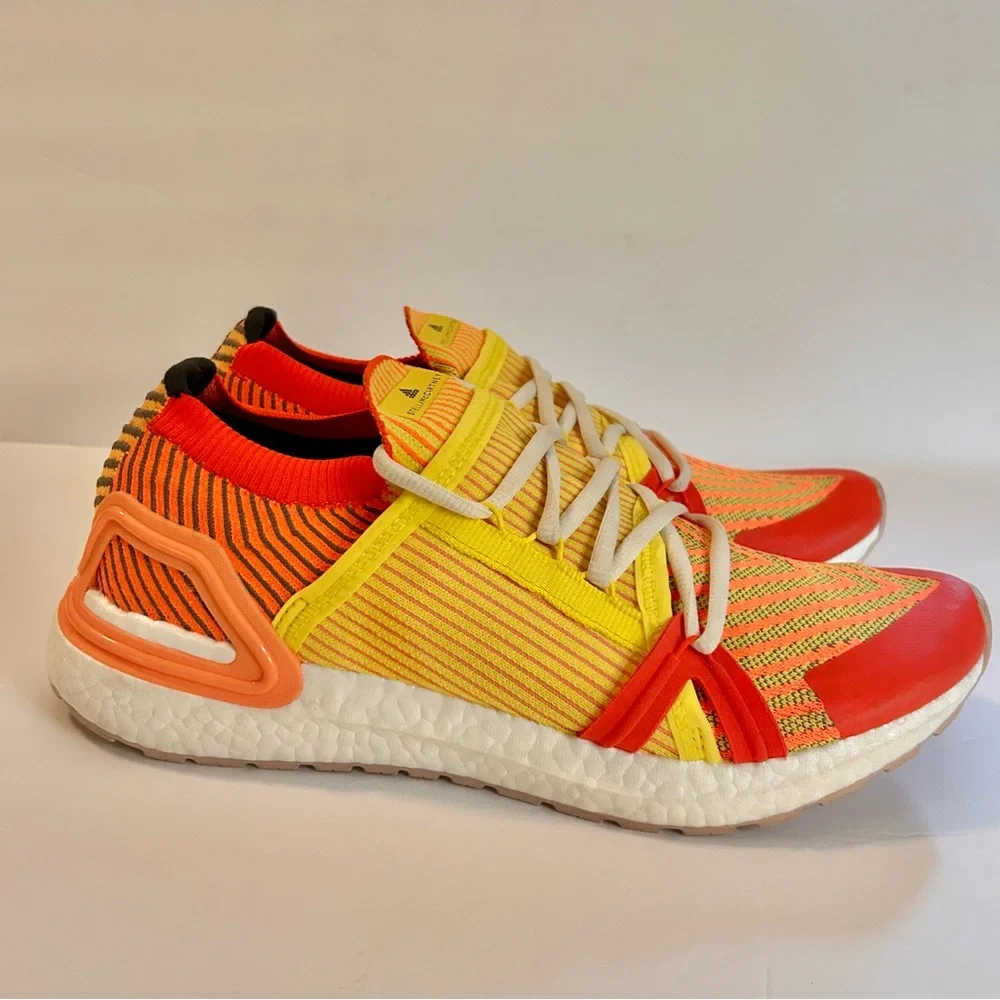 Adidas by Stella McCartney Ultraboost Sneakers Active Orange Fresh Lemon Size 10